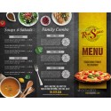 Trifold Brochure Restaurant Menu Template